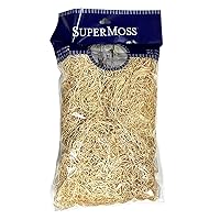 SuperMoss Aspen Wood Excelsior, Water Sustainable Long Lasting,8 Ounce Bag Natural