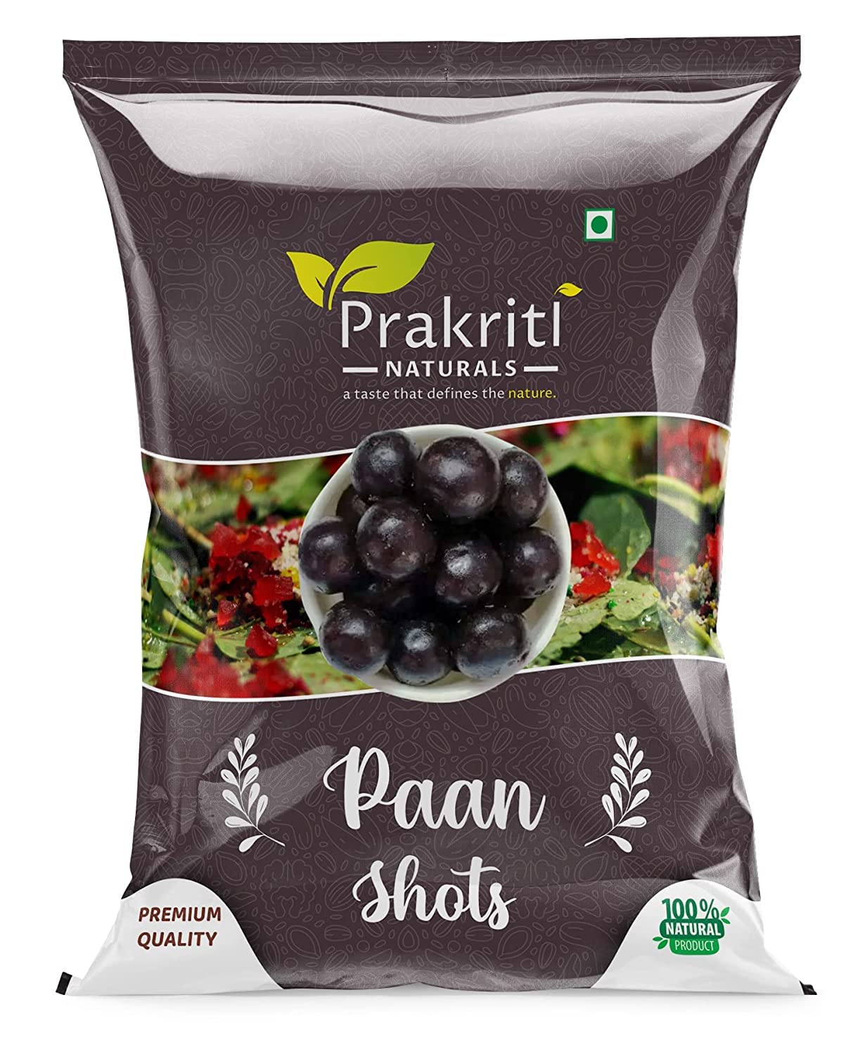 Pan Shots (Instant Paan, Mouth Freshener, Mukhwas) Pan Flavor Candy (400 Grams)