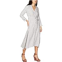 Womens Striped Shirt Dress