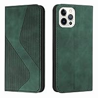 Wallet Case for iPhone 11/11 Pro/11 Pro Max, Premium Protective PU Leather Folio Flip Cover with Card Slot Kickstand Camera Protection Slim Fit Cover,Green,11 6.1