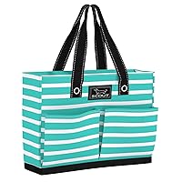 SCOUT Uptown Girl - Organizer Work Tote Bags For Women - 4 Exterior Pockets - Nurse Bag, Travel Bag, Office Laptop Tote Bag
