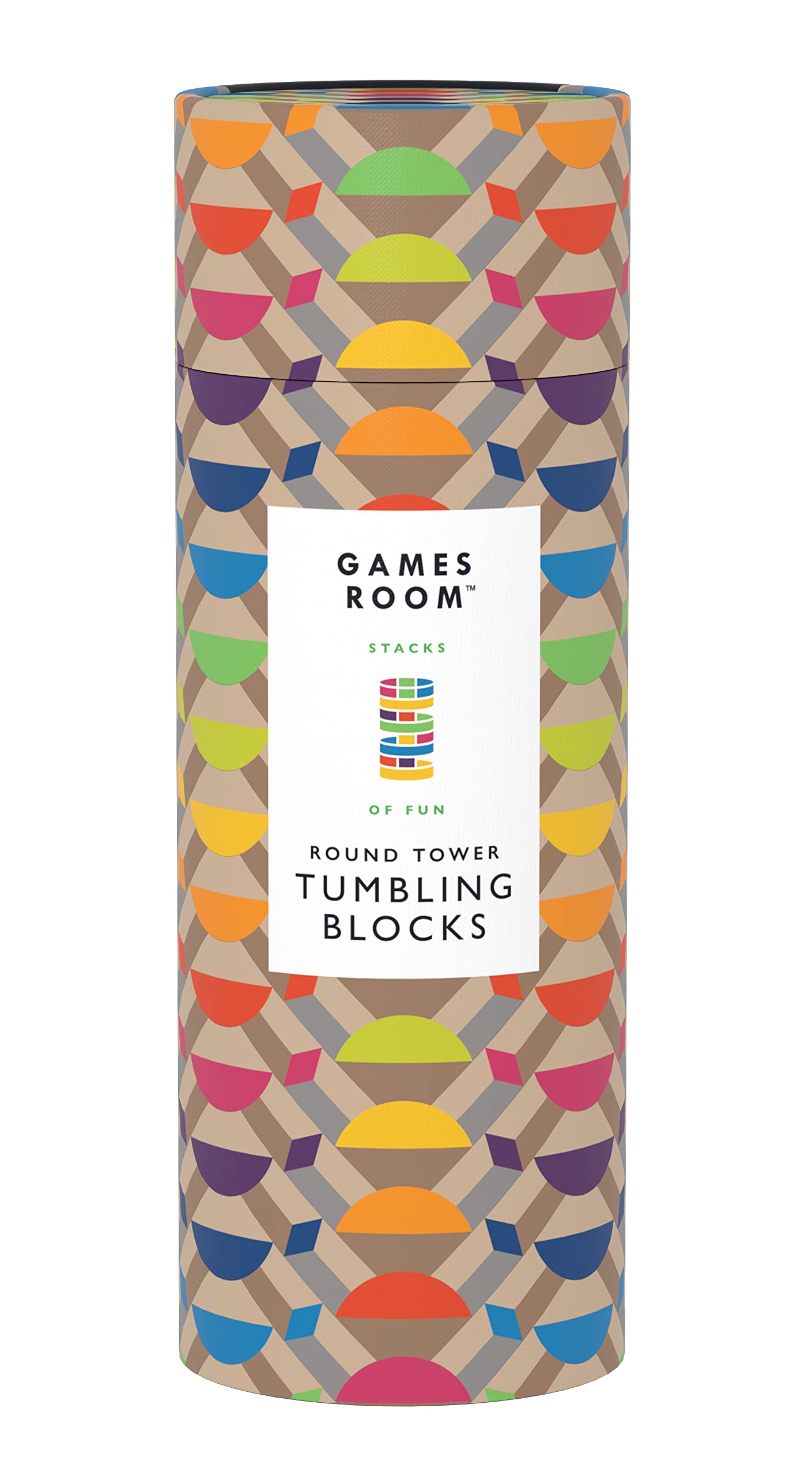 Games Room Round Tower Tumbling Blocks
