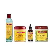 ORS HAIRestore Uplifting Shampoo - ORS HAIRestore Hair Mayonnaise - HAIRestore Fertilizing Serum - HAIRepair Hair Fertilizer with Nettle Leaf and Horsetail Extract - Bundle