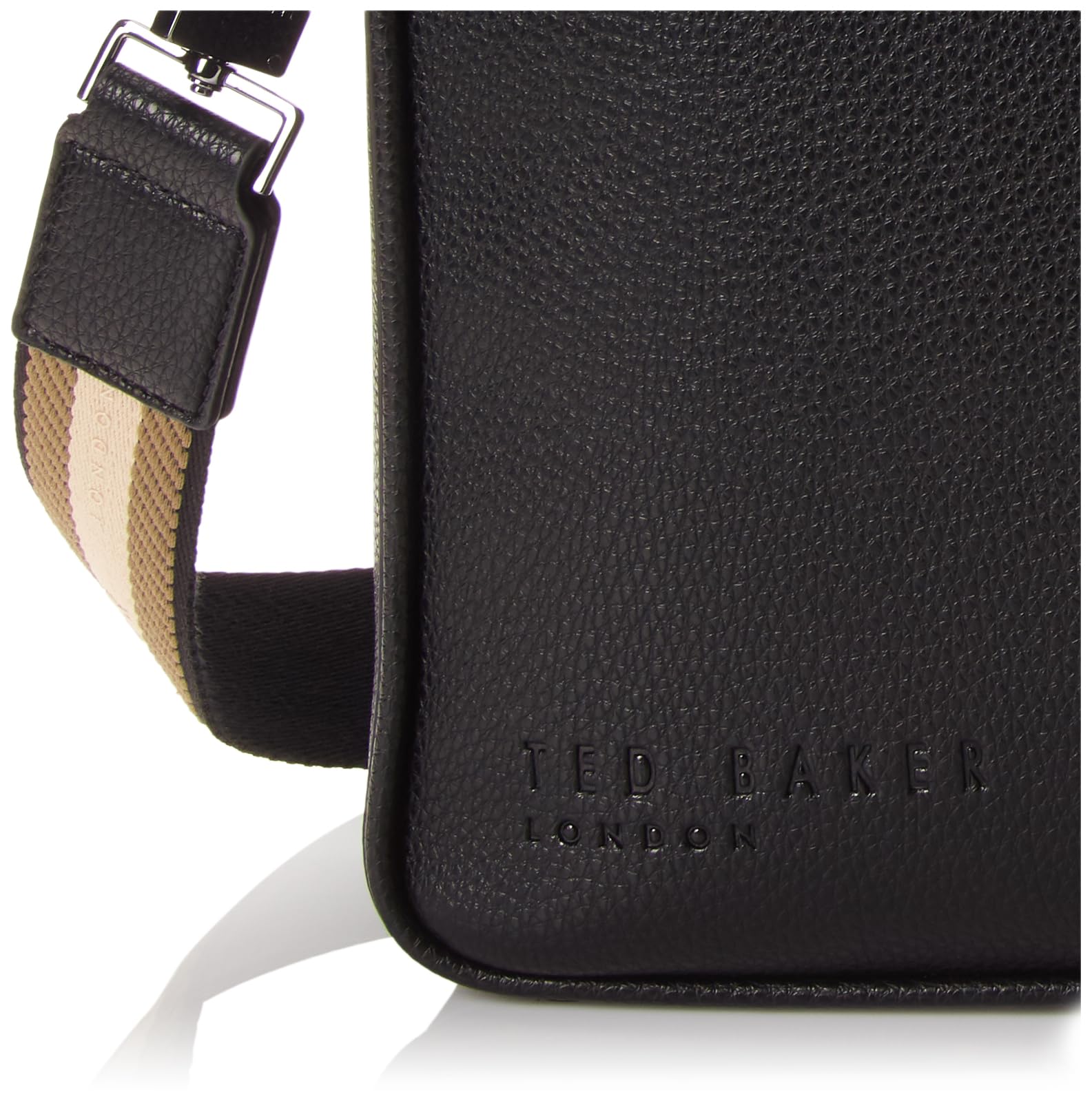 Ted Baker London Kaden Webbing Document Bag, Black