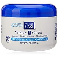Vital Care Vitamin E Crème, (8 Fl. Oz), A Complete Skin Care with Age- Defying Antioxidants for Men and Women Vital Care Vitamin E Crème, (8 Fl. Oz), A Complete Skin Care with Age- Defying Antioxidants for Men and Women