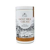 MT. CAPRA SINCE 1928 Goat Milk Cream Flakes | Shelf-Stable, Dried Goat Milk Cream Flakes for Coffee, Desserts, Rich and Creamy, High in Medium Chain Triglycerides (MCTs) - 150 grams