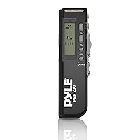Pyle Digital Voice Recording System Device - Voice Activated Audio Recorder with 4GB Built-in Flash Memory, Speaker, Microphone & Headphone Jack for Lecture, Class or Meeting - Pyle PVR200