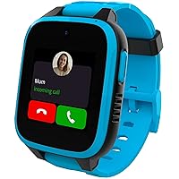 XPLORA XGO 3 - Watch Phone for Children (4G) - Calls, Messages, Kids School Mode, SOS Function, GPS Location, Camera and Pedometer – (Subscription Required) (Blue)