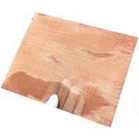 Pure Copper Mesh 200 Dense Filter Breathable Fabric Sheets-Soft and Can be Stitched