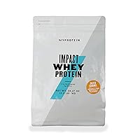 Myprotein - Impact Whey Protein Powder - Whey Protein Powder - Naturally Flavored Drink Mix - Daily Protein Intake for Superior Performance - Salted Caramel (2.2 lbs, Pack of 1)