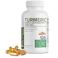 Turmeric Curcumin with BioPerine - High Potency Premium Joint Support with 95% Standardized Curcuminoids - Non-GMO Capsules with Black Pepper - 120 Count