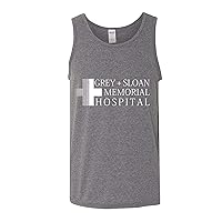 Grey Sloan Memorial Hospital Fan Logo Pop Culture Graphic Mens Tank Top
