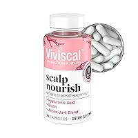 Scalp Nourish Supplement, Blend of Nutrients to Support Scalp Health & Nourish Hair Follicles, Fortify Hairs Natural Beauty, Foundation for Healthy Hair Growth, Hair Vitamins, 30ct – 1 Month