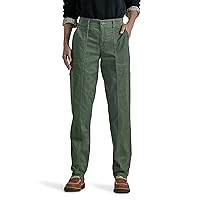 Lee Women's Ultra Lux Comfort with Flex-to-Go Utility Pant, Olive Grove