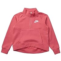Nike Girl's Club Fleece LBR 1/2 Zip Pullover (Little Kids/Big Kids)