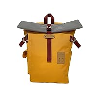 Rolltop Backpack 2.0 Mustard Daypack, Outdoor, Daytrip, Sports, Leisure, Everyday