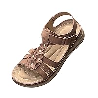 Sketches Sandals Open Toed Flat Sandals Stylish Outdoor Bohemian Sandals Shoes for Womens Sandals