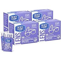 SmudgeGuard Lens Cleaning Wipes (400 Total Wipes) | Pre-Moistened Individually Wrapped Wipes | Non-Scratching & Non-Streaking | Safe for Eyeglasses, Goggles, & Camera Lens