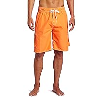 Kanu Surf Mens Barracuda Swim Trunks (Regular & Extended Sizes)