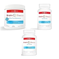 Brain Basics Total Immunity Bundle: Ultra-Pure Colostrum, Opti Zinc Plus, & Opti D3 Plus Supplements – Nutritional Support for Brain, Immune System & Gut Health