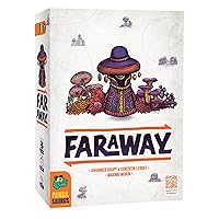 Pandasaurus Games Faraway Card Game - Explore Mysterious Alula! Strategic Region Building with Engaging Gameplay for Adventurers, Ages 10+, 2-6 Players, 15-30 Min Playtime, Made