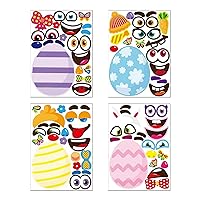 Sticker Pack for Laptop Easter Kids Toys DIY Stickers Gift Stickers Party Easter Egg Stickers Easter Scrapbook Stickers (Hot Pink, One Size)