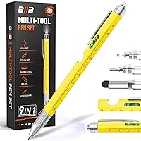 BIIB Gifts for Men, Father's Day Gifts from Daughter Wife, 9 in 1 Multitool Pen Dad Gifts, Father's Day Gifts for Dad, Birthday Gifts for Men, Mens Gifts for Him Grandpa Husband, Tools Gadgets for Men