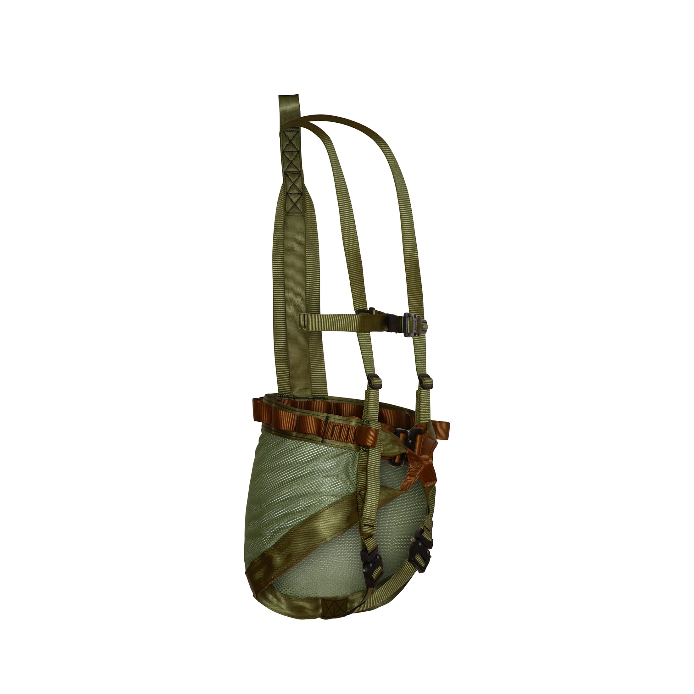 Sandlot Complete Tree Saddle Hunting System - Includes Edge Tree Saddle Platform, Mondo Saddle Harness and Carrying Bag, XOP GREEN