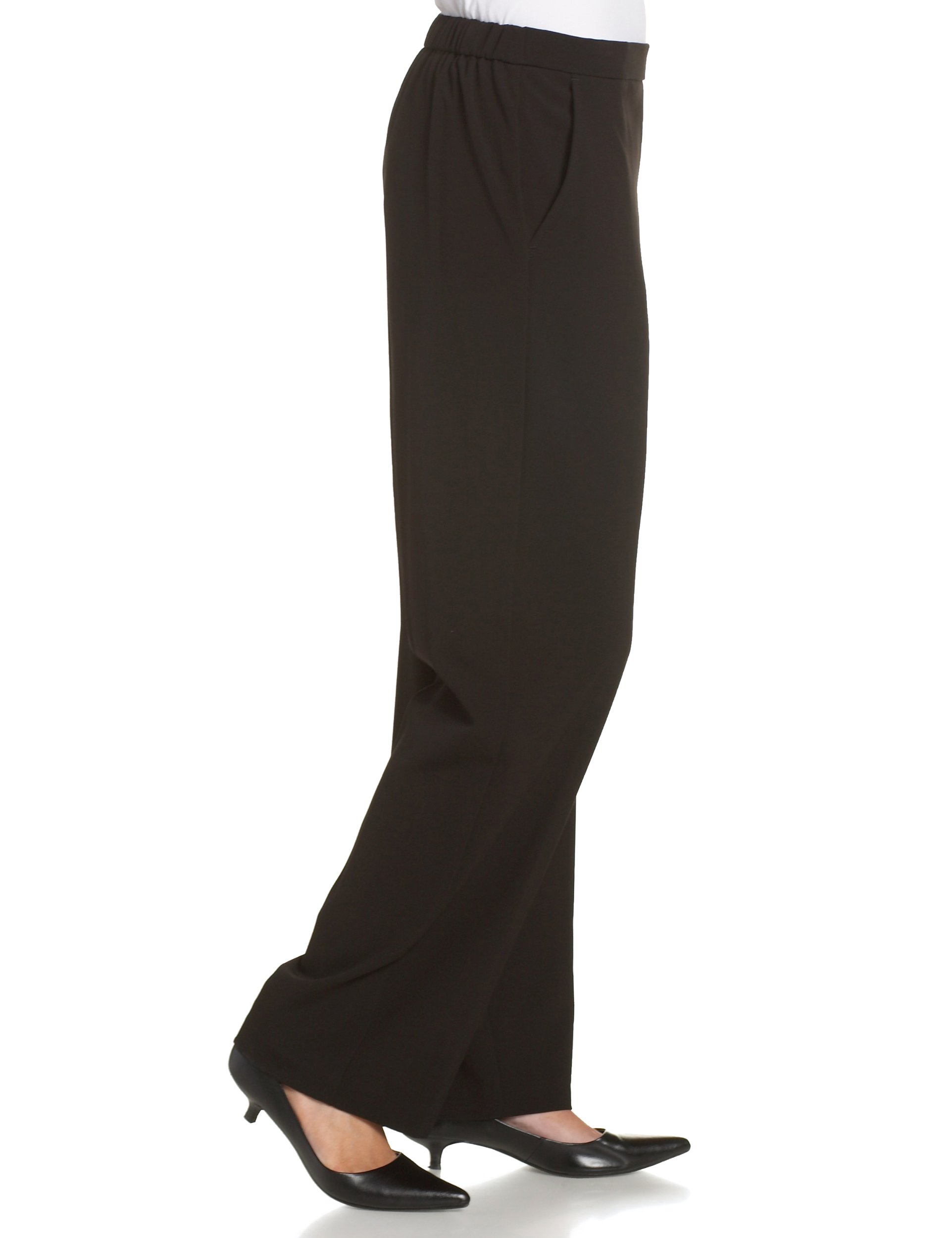 Briggs New York Women's Petite Pull on Dress Pant Average & Short Length