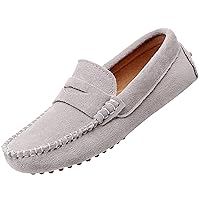 Boys Girls Slip on Loafers Casual Flat Kids Moccasin Slippers