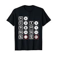 Elevator Button Elevator Technician T-Shirt