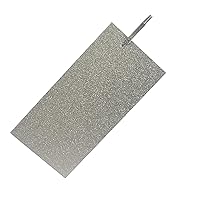 DSA Titanium Anode Plate with Platinum Coating for Ionized Water Machine, Electrolysis to Make Hydrogen-Rich Water, Organic Electrolytic Synthesis