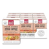 The Honest Kitchen Functional Pour Overs: Immune Support - Beef Stew Dog Food Topper, 5.5 oz x12