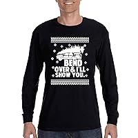 Men's Bend Over I'll Show You Griswold Xmas Long Sleeve T-Shirt