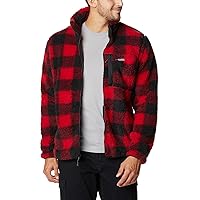 Columbia Mens Winter Pass Print Fleece Full Zip