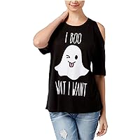 Mighty Fine Womens I Boo What I Want Graphic T-Shirt