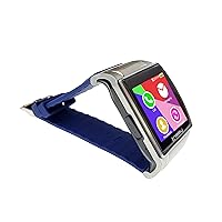 LINSAY Executive Smart Watch with Camera - Blue