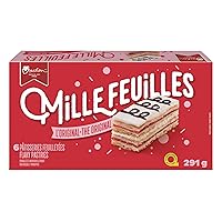 Vachon Mille Feuilles 1 Box Of 6 Flaky Pastries Snack Cakes 10 Ounces Made in Quebec