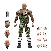 Super7 Wrestling Ultimates: The Good Brothers: Doc Gallows Action Figure, Multicolor