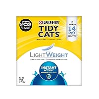 Purina Tidy Cats Light Weight, Low Dust, Clumping Cat Litter, LightWeight Instant Action - 17 lb. Box