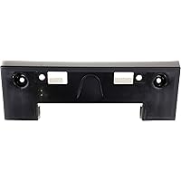 Evan Fischer License Plate Bracket Compatible with 2011-2013 Nissan Rogue, Fits 2014-2015 Nissan Rogue Select, Black, S SL SV Models Front NI1068111