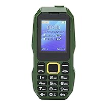 高齢者ロック解除携帯電話、大きなボタン携帯電話 100 ～ 240V SOS 機能 1.8 インチ HD スクリーン、ハイキング用 5800mAh (米国プラグ)