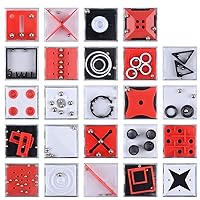 Puzzle Toy Box Game Kids Teenager Balance IQ Party Favor Games Cube Puzzle Stocking Stuffers for Party Favors Supplies -24 Puzzles