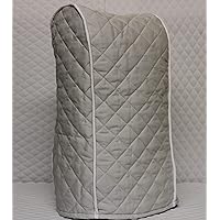 Quilted Cover Compatible with Vitamix Blender Systems (Ash Gray)