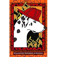 Dalmation Notebook and Journal: 120-Page Lined Notebook for Writing and Journaling