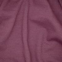 100% Organic Cotton Light Jersey Fabric, Tubular - Hyacinth - by The Yard