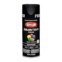 Krylon 5581 Colormaxx Aerosol Paint, 12 Ounce (Pack of 1), Black