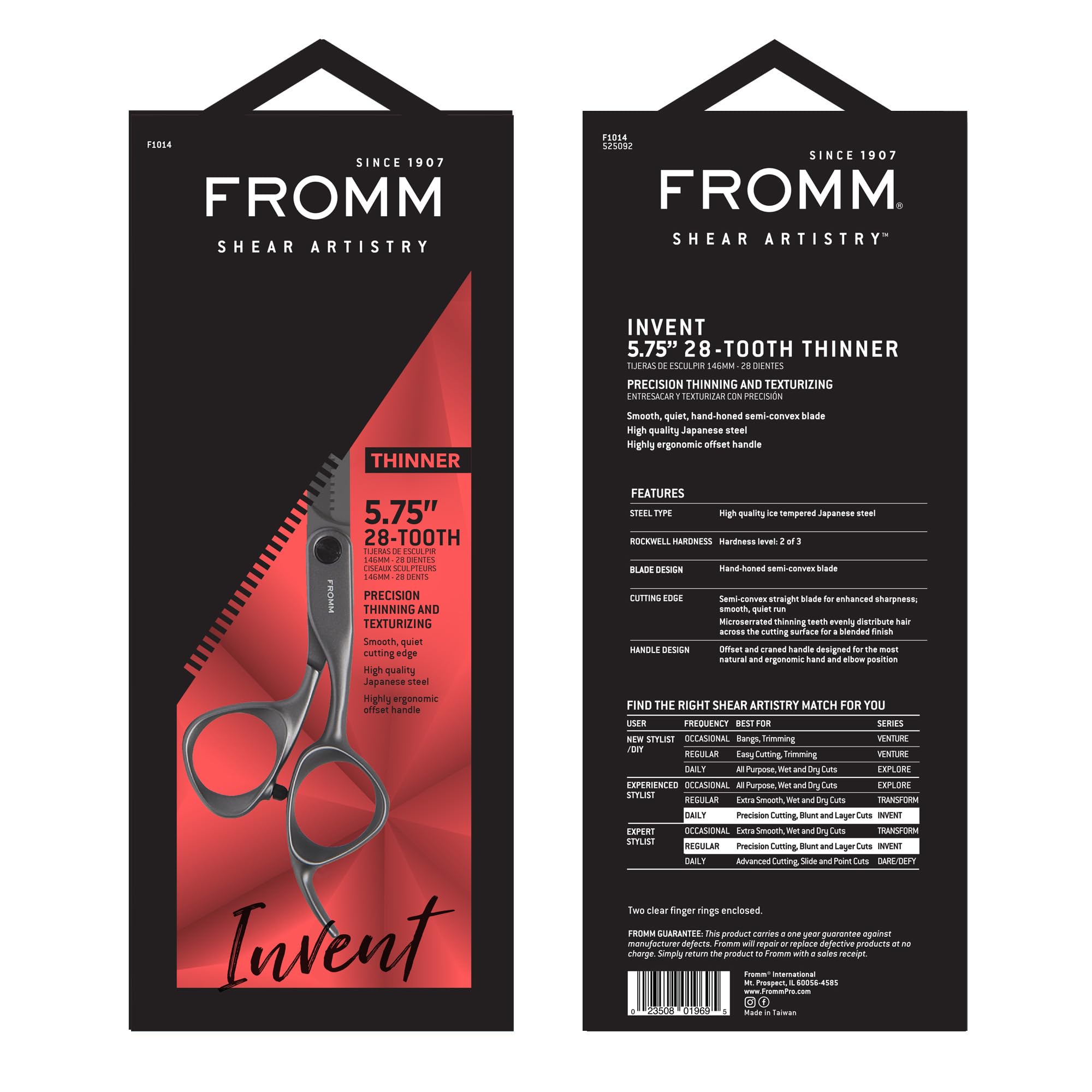 Fromm Professional Invent 5.75