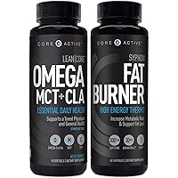 Lean Core Omega + MCT (90 Servings) Syphon Thermogenic Fat Burner (60 Capsules)