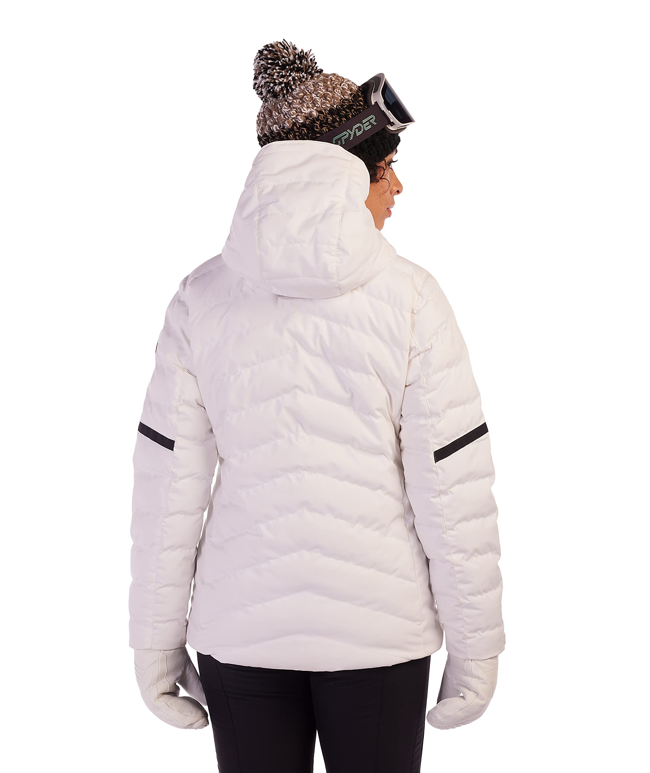 Spyder Women's Brisk Synthetic Insulated Down Ski Jacket